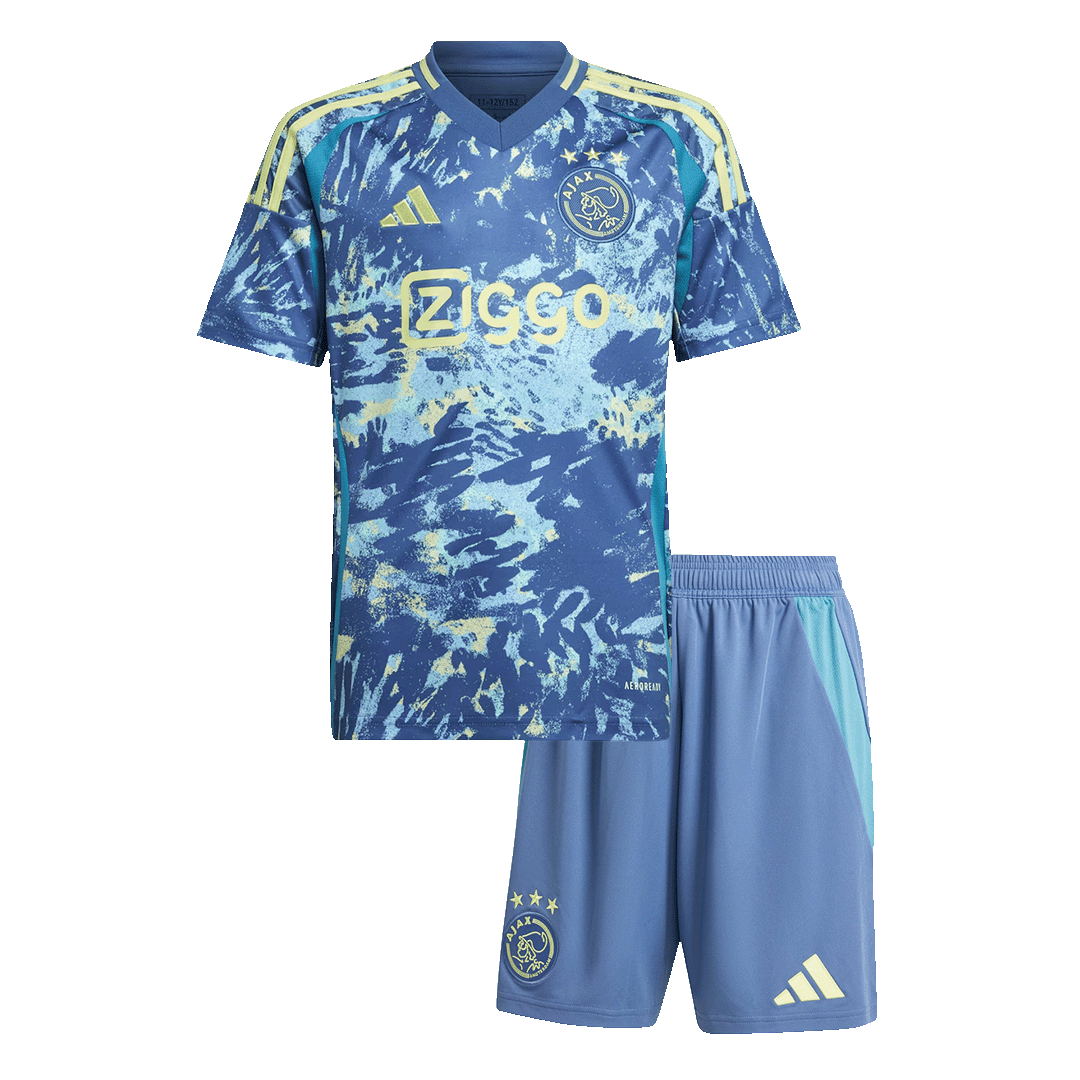 Kids Ajax Away Custom Soccer Kits - bestsoccerstore