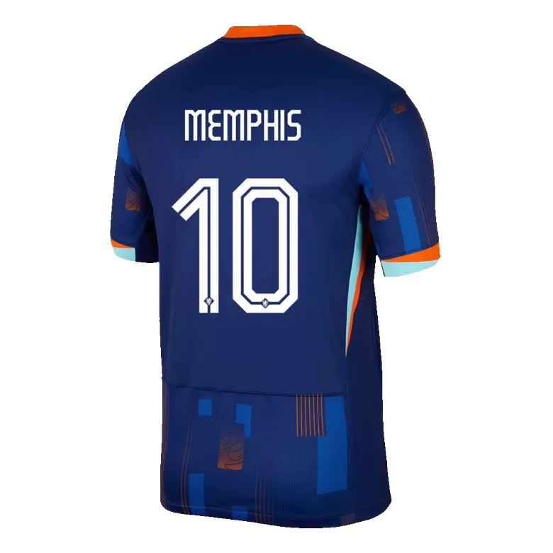 MEMPHIS #10 Netherlands Soccer Jersey Away Custom Shirt 2024 - bestsoccerstore