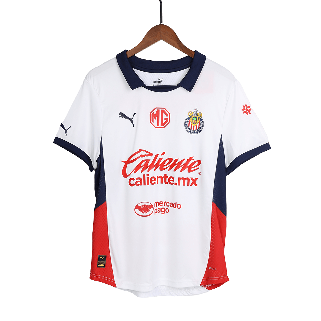 Authentic Soccer Jersey Chivas Away Shirt 2024 25 bestsoccerstore