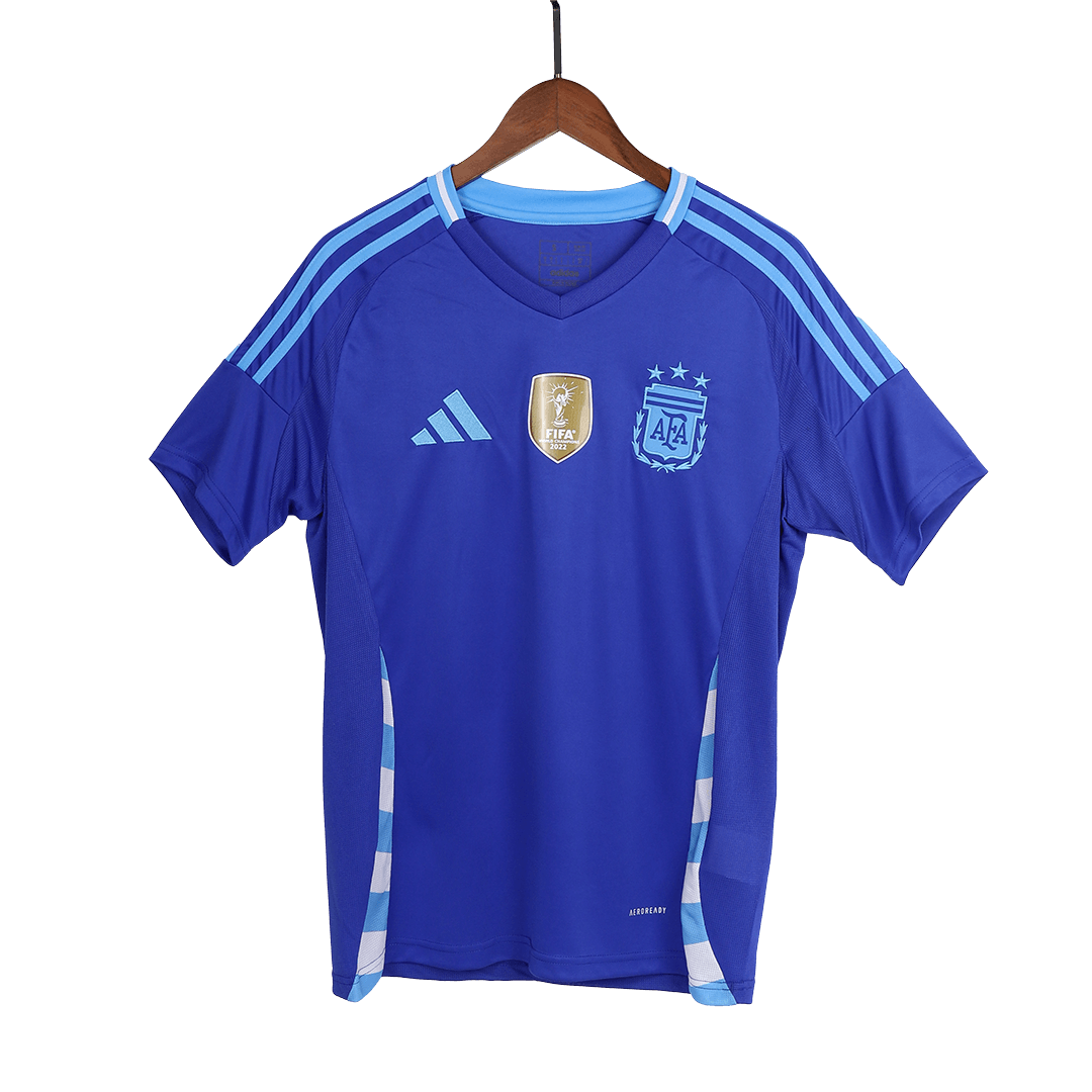 Argentina Soccer Jersey Away Custom Shirt - bestsoccerstore