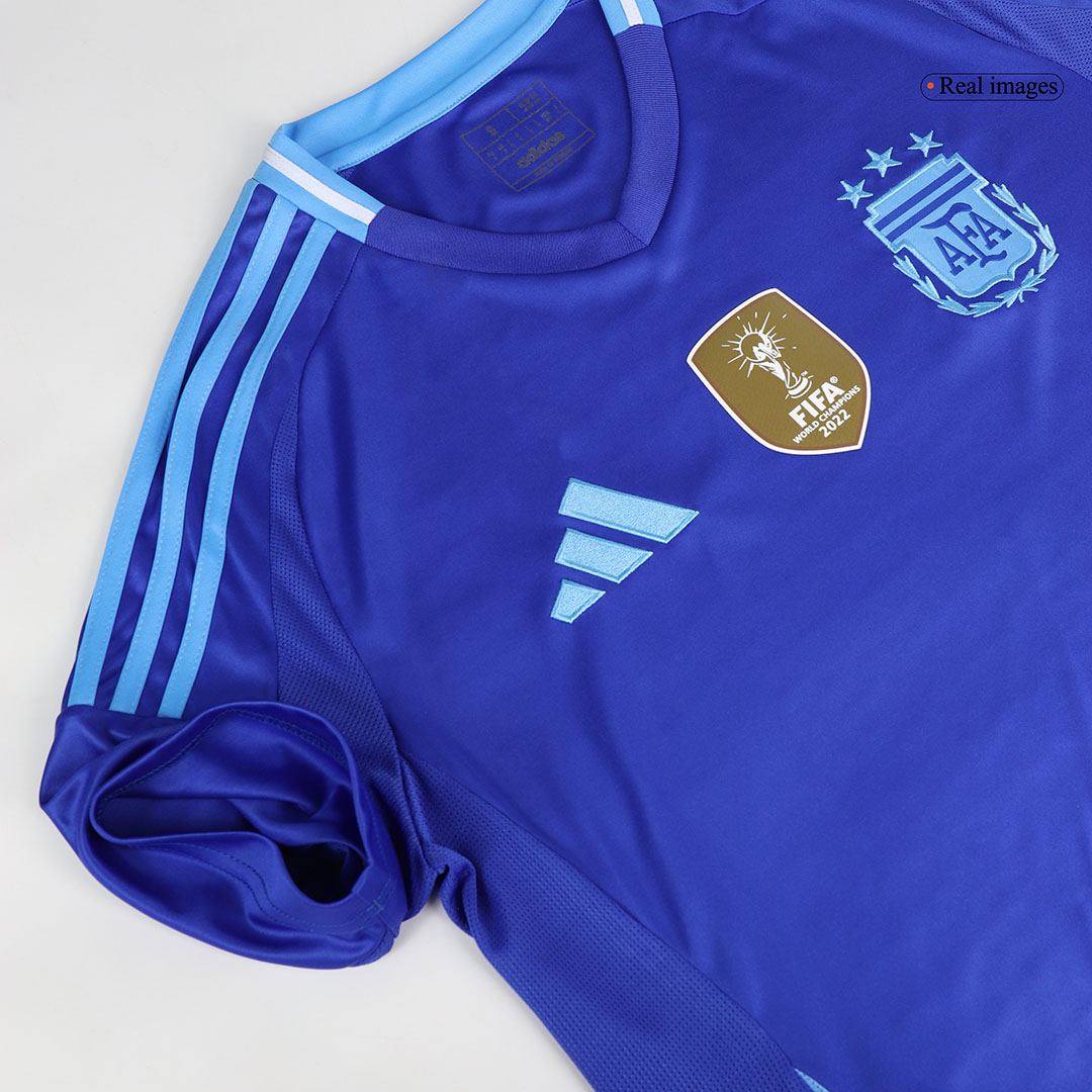 Argentina Soccer Jersey Away Custom Shirt - bestsoccerstore