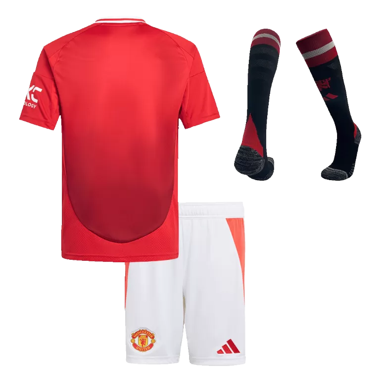 Kids Manchester United Custom Home Full Soccer Kits
2024/25 - bestsoccerstore