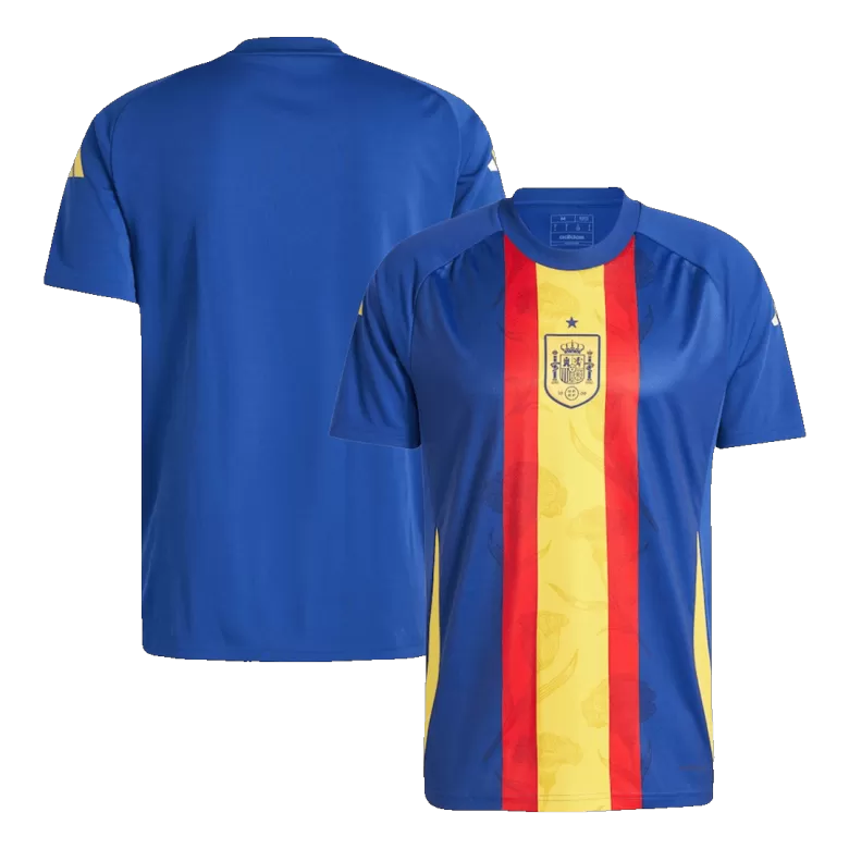 Spain Soccer Jersey Pre-Match Shirt 2024 - bestsoccerstore