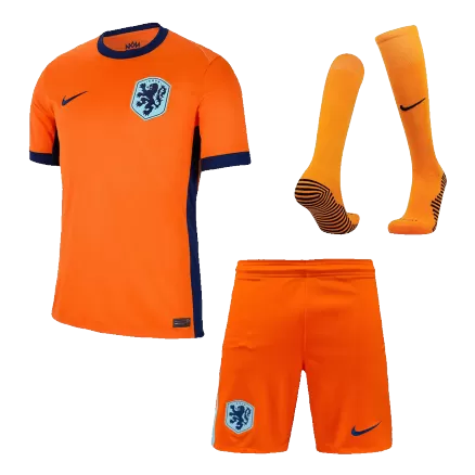 Netherlands Home Custom Full Soccer Kit 2024 - bestsoccerstore