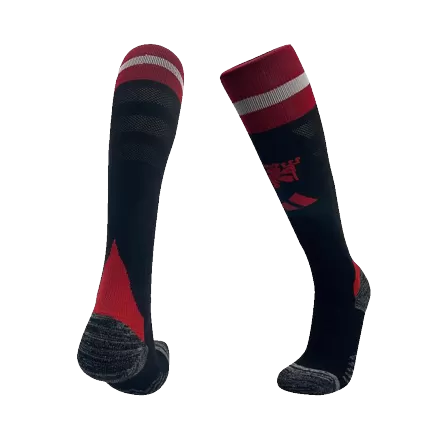 Kid's Manchester United Soccer Home Socks 2024/25 - bestsoccerstore