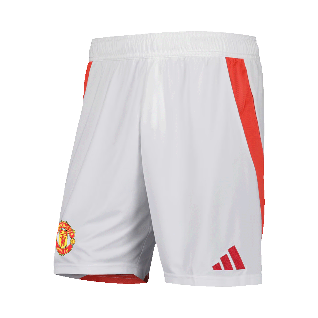 Manchester United Soccer Shorts Custom Home - bestsoccerstore
