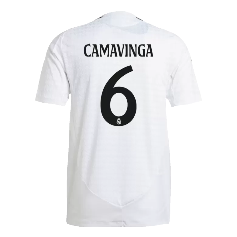 Authentic CAMAVINGA #6 Soccer Jersey Real Madrid Home Shirt 2024/25 - bestsoccerstore