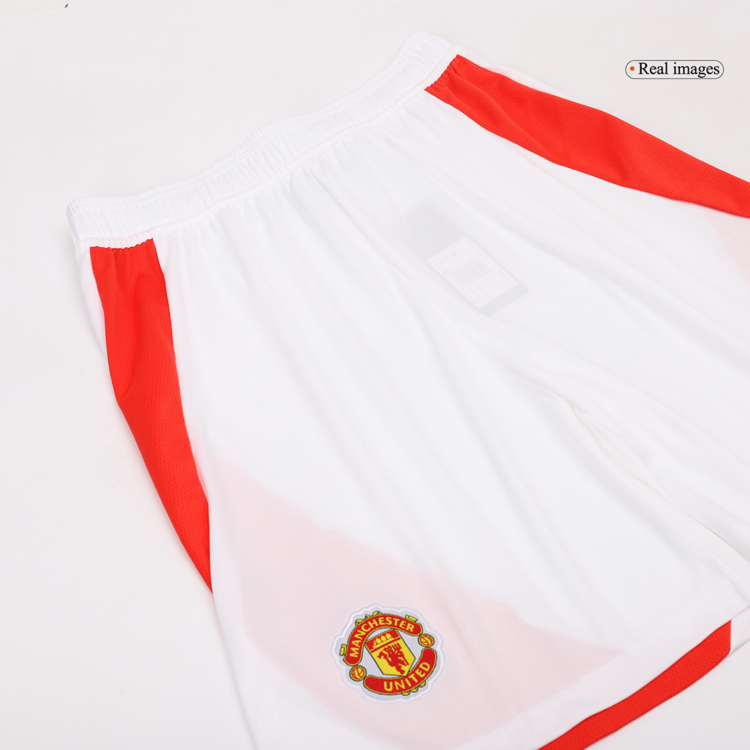 Manchester United Soccer Shorts Custom Home - bestsoccerstore