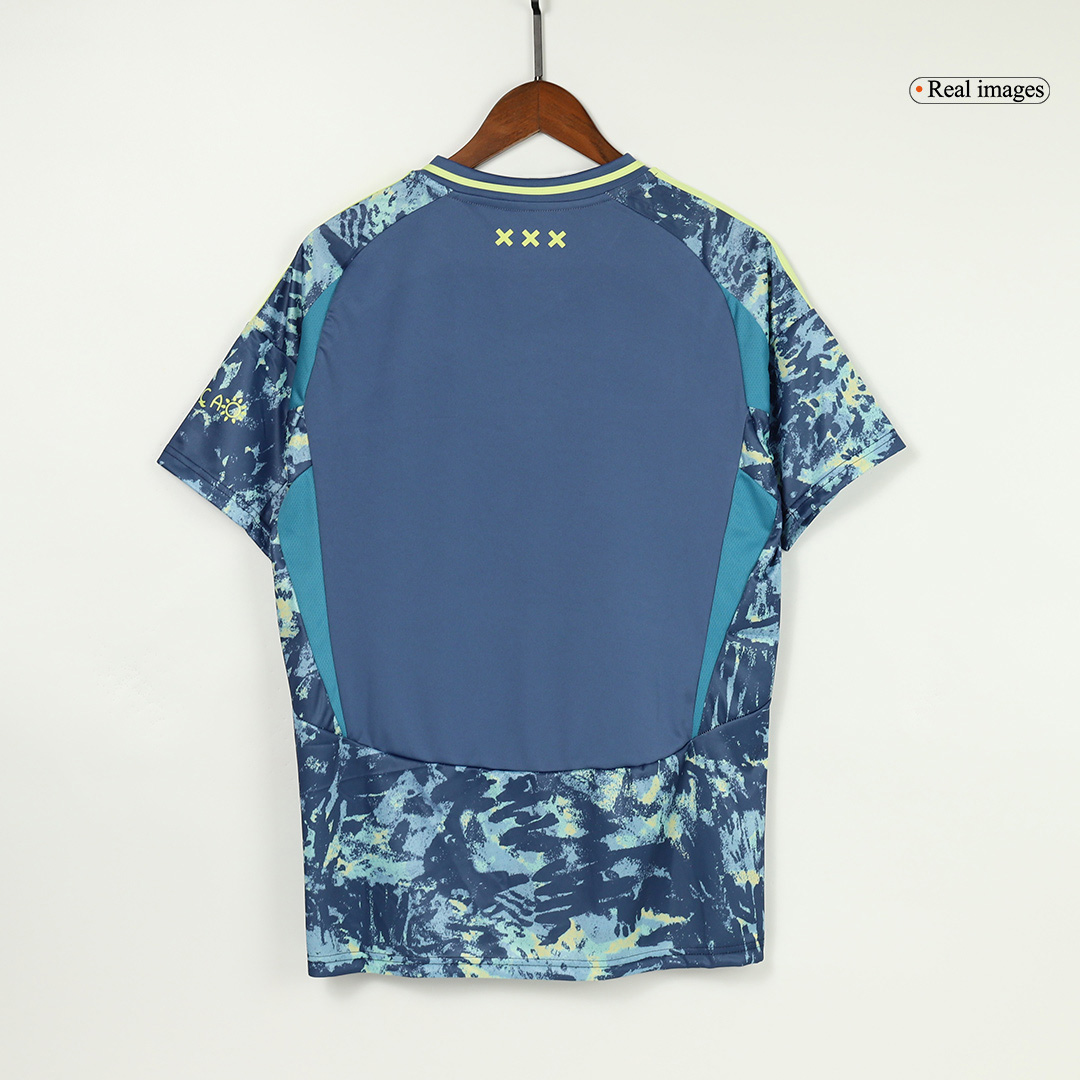 Ajax Soccer Jersey Away Custom Shirt - bestsoccerstore