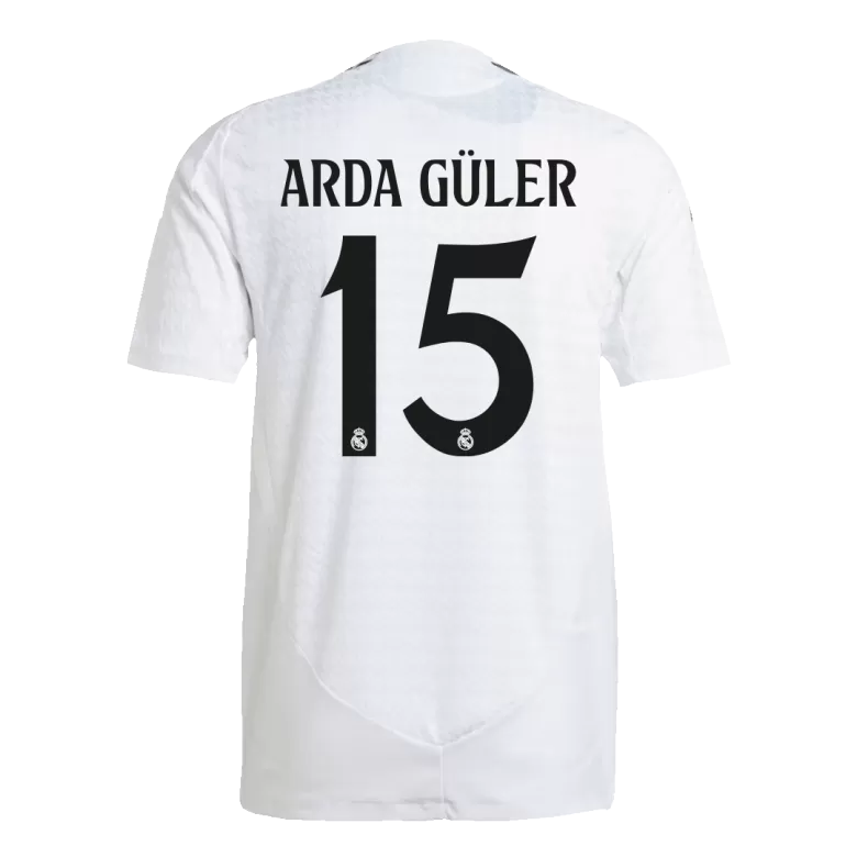 Authentic ARDA GÜLER #15 Soccer Jersey Real Madrid Home Shirt 2024/25 - bestsoccerstore