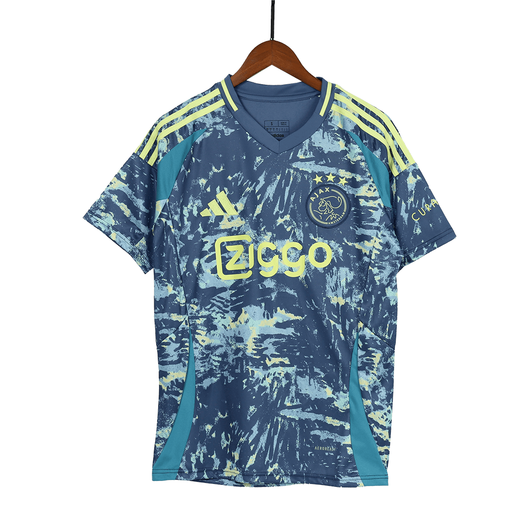 Ajax Soccer Jersey Away Custom Shirt - bestsoccerstore