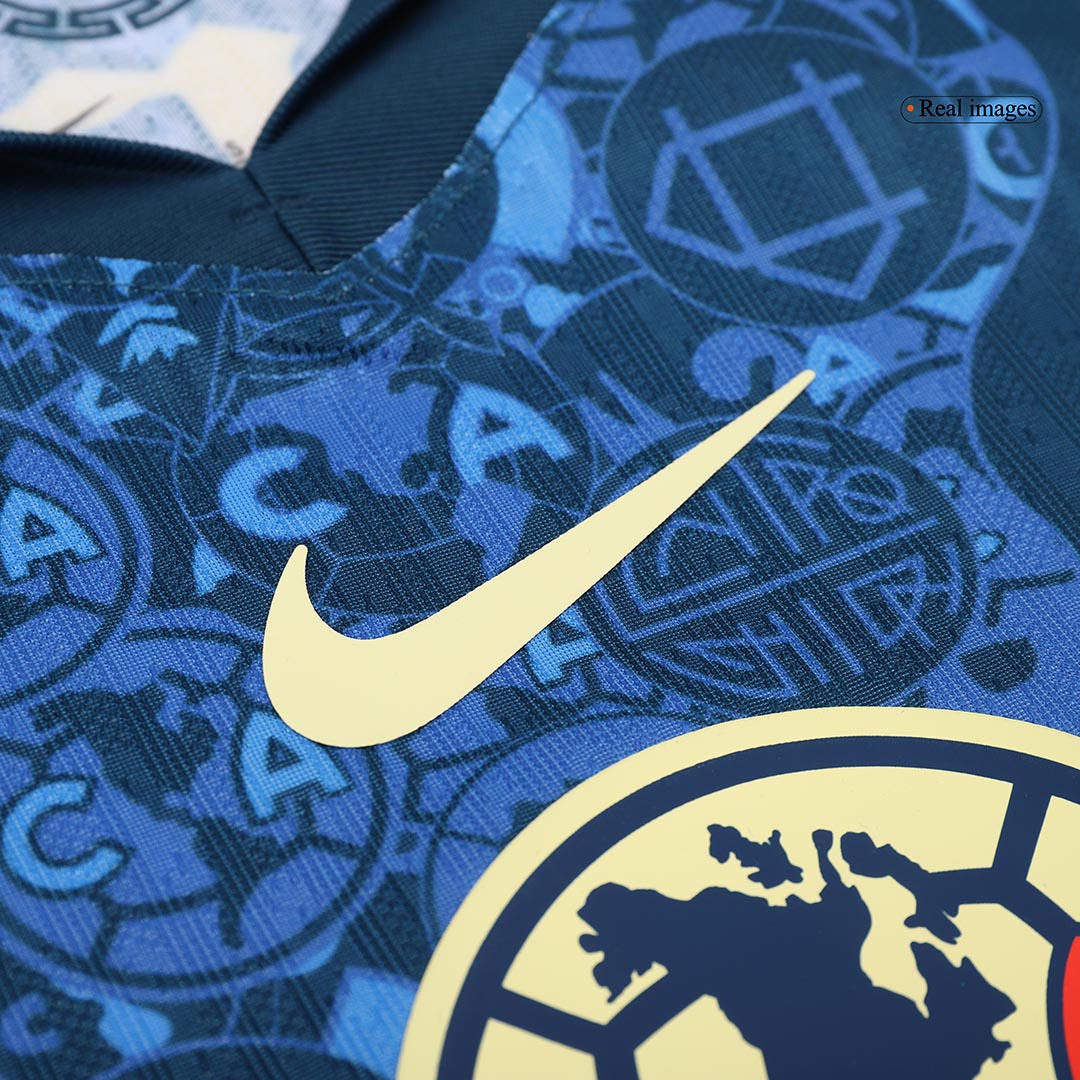 Club America Aguilas Away Custom Player Version Soccer Jersey - bestsoccerstore
