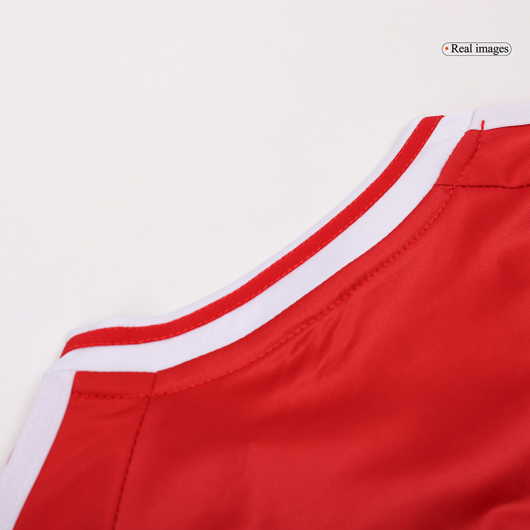 Kids Manchester United Custom Home Soccer Kits - bestsoccerstore