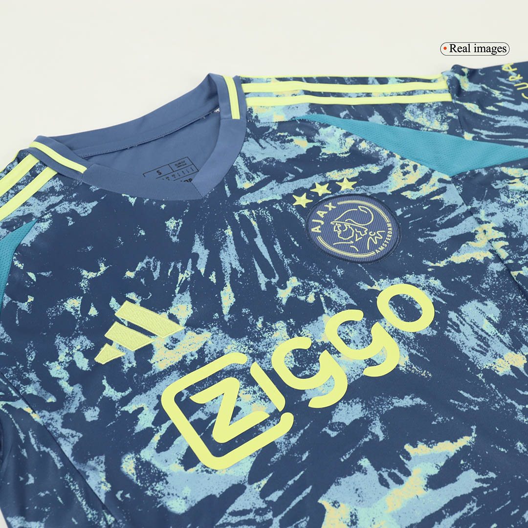 Ajax Soccer Jersey Away Custom Shirt - bestsoccerstore