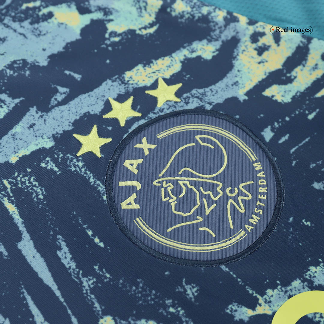 Ajax Soccer Jersey Away Custom Shirt - bestsoccerstore