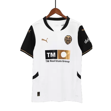 Valencia Soccer Jersey Home Custom Shirt 2024/25 - bestsoccerstore