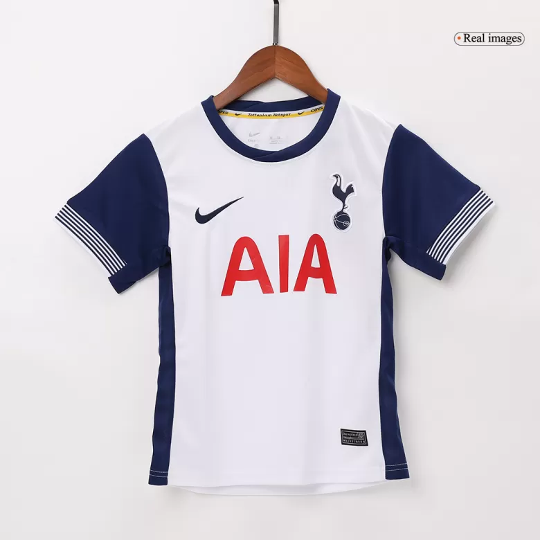 Kids Tottenham Hotspur Custom Home Soccer Kits 2024/25 - bestsoccerstore