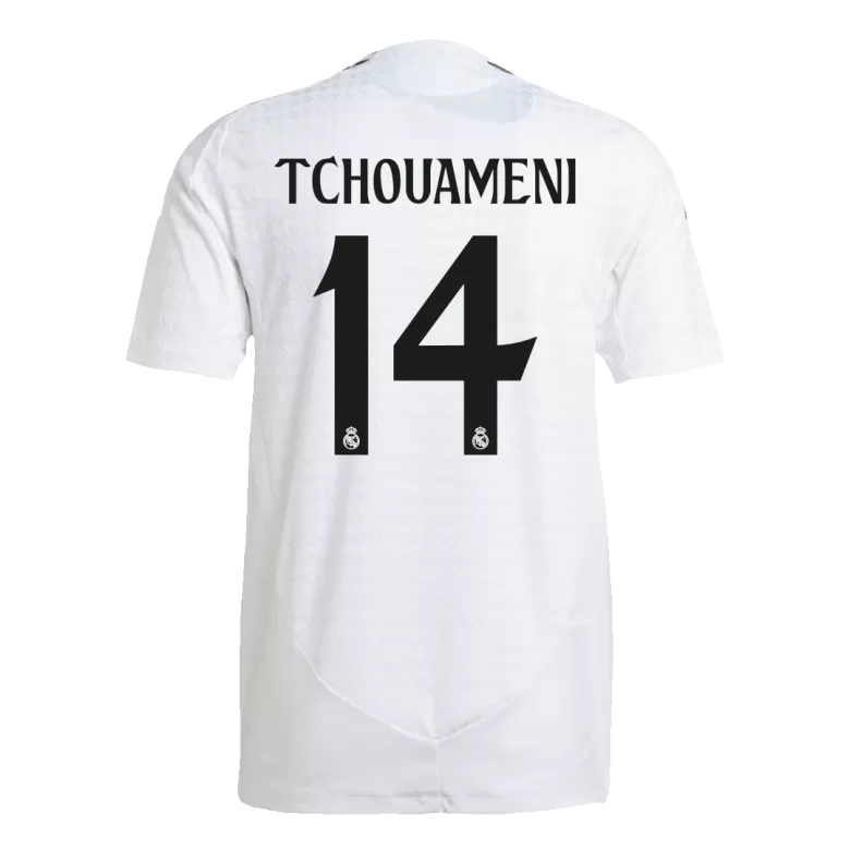 Authentic TCHOUAMENI #14 Soccer Jersey Real Madrid Home Shirt 2024/25 - bestsoccerstore