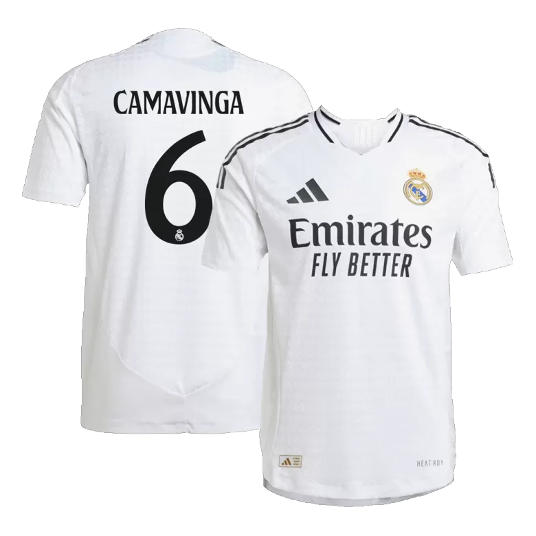 Authentic Soccer Jersey Real Madrid Home Shirt 2024/25 Copa del Rey Final - bestsoccerstore