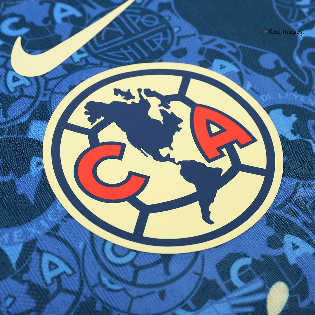 Club America Aguilas Away Custom Player Version Soccer Jersey - bestsoccerstore