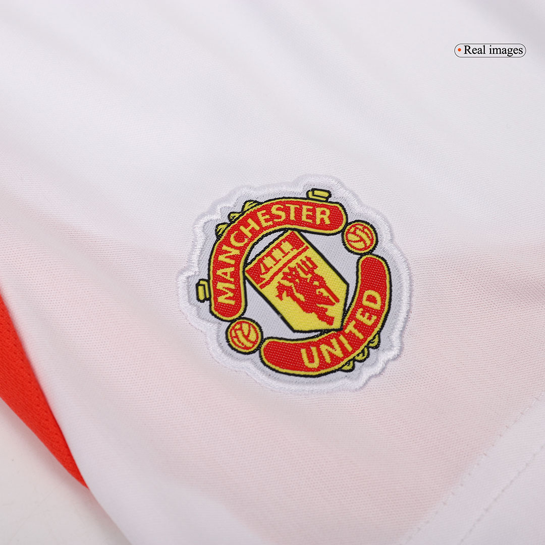 Kids Manchester United Custom Home Soccer Kits - bestsoccerstore