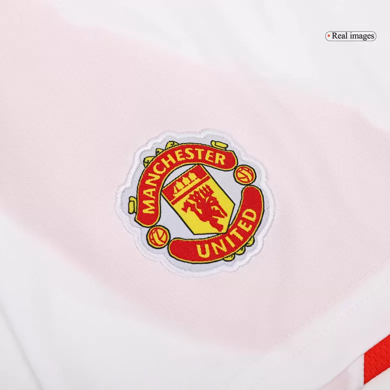 Manchester United Soccer Shorts Custom Home 2024/25 - bestsoccerstore