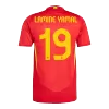 Authentic LAMINE YAMAL #19 Soccer Jersey Spain Home Shirt 2024 - bestsoccerstore