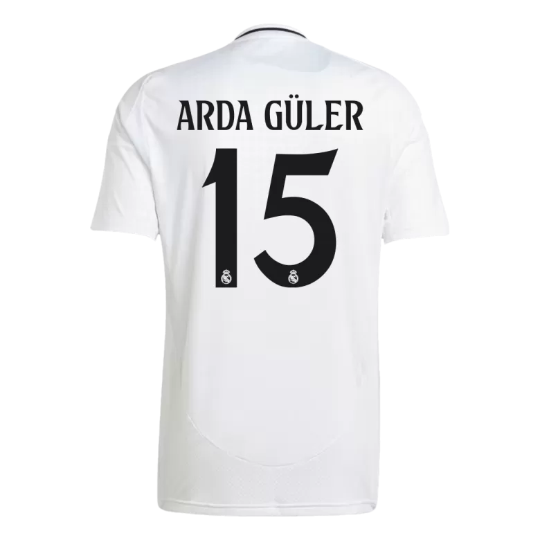 ARDA GÜLER #15 Real Madrid Soccer Jersey Home Custom Shirt 2024/25 - bestsoccerstore