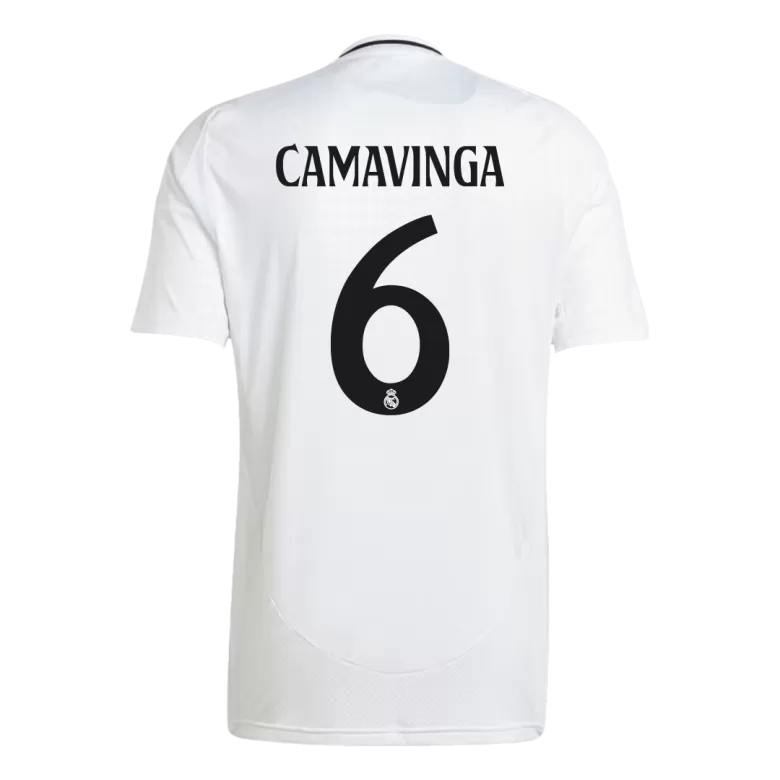 CAMAVINGA #6 Real Madrid Soccer Jersey Home Custom Shirt 2024/25 - bestsoccerstore