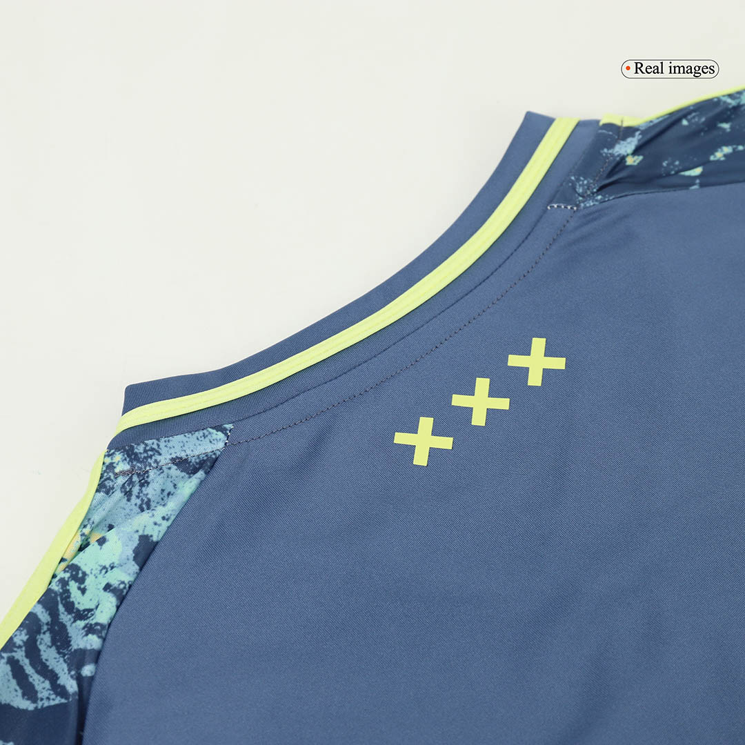 Ajax Soccer Jersey Away Custom Shirt - bestsoccerstore