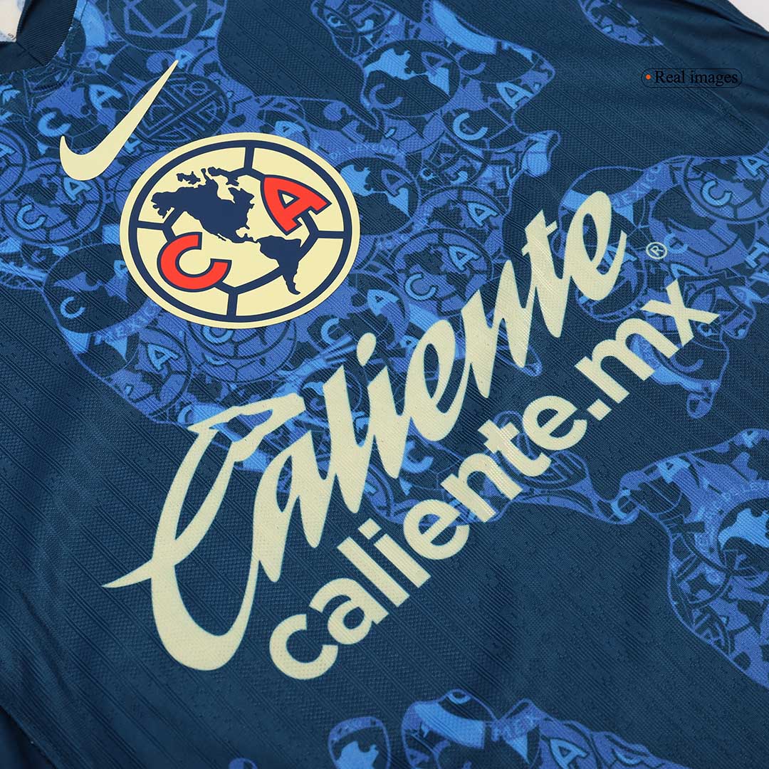 Club America Aguilas Away Custom Player Version Soccer Jersey - bestsoccerstore
