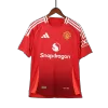 Authentic B.FERNANDES #8 Soccer Jersey Manchester United Home Shirt 2024/25 - bestsoccerstore
