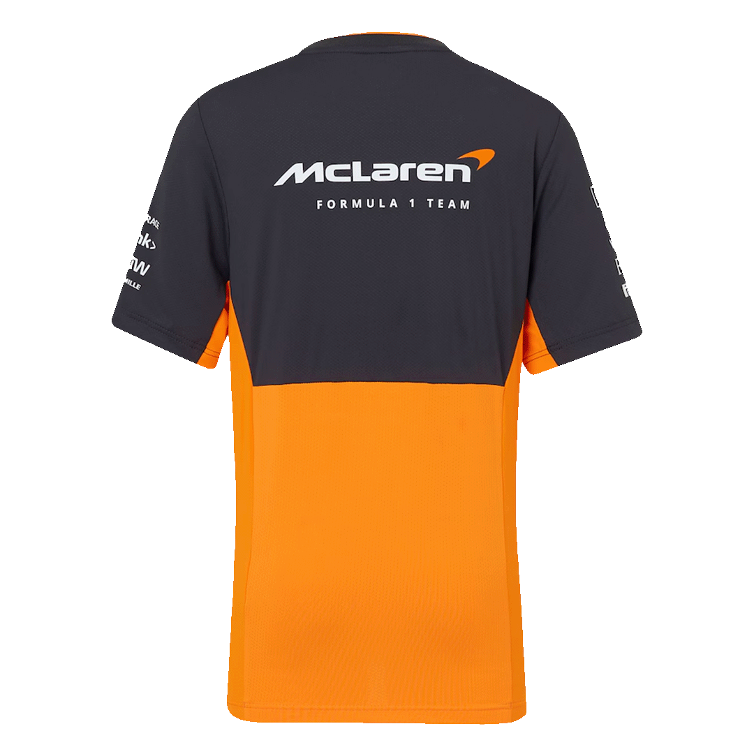 McLaren F1 Racing Team Set Up Orange T-Shirt - bestsoccerstore