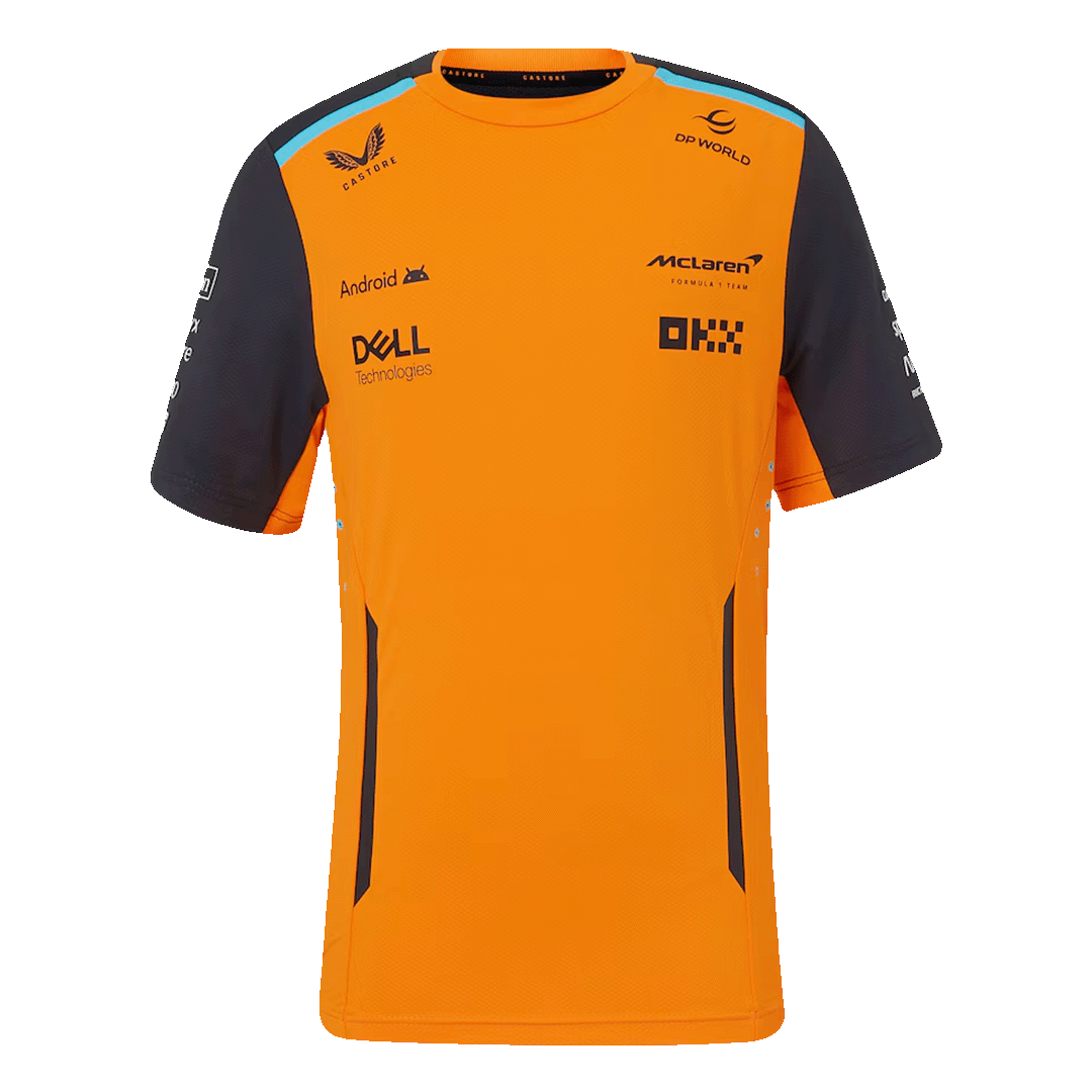 McLaren F1 Racing Team Set Up Orange T-Shirt - bestsoccerstore