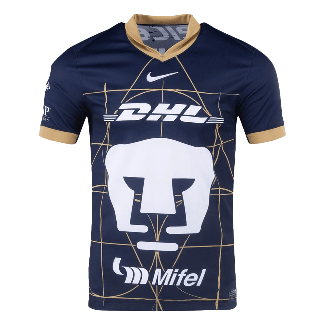 Pumas UNAM Soccer Jersey Away Custom Shirt - bestsoccerstore