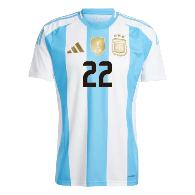 L.MARTÍNEZ #22 Argentina Home Soccer Jersey 2024 - bestsoccerstore