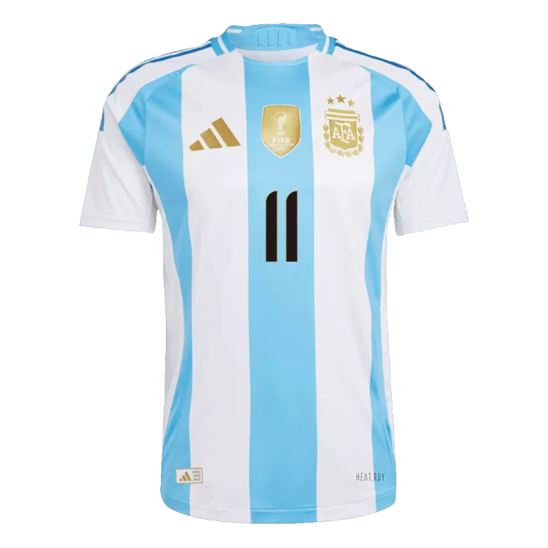 Authentic DI MARIA #11 Soccer Jersey Argentina Home Shirt 2024 - bestsoccerstore