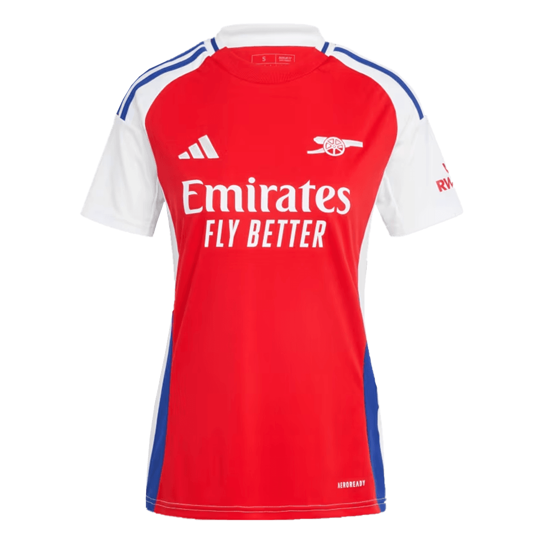Arsenal Soccer Jersey Home Women's Custom Shirt - bestsoccerstore
