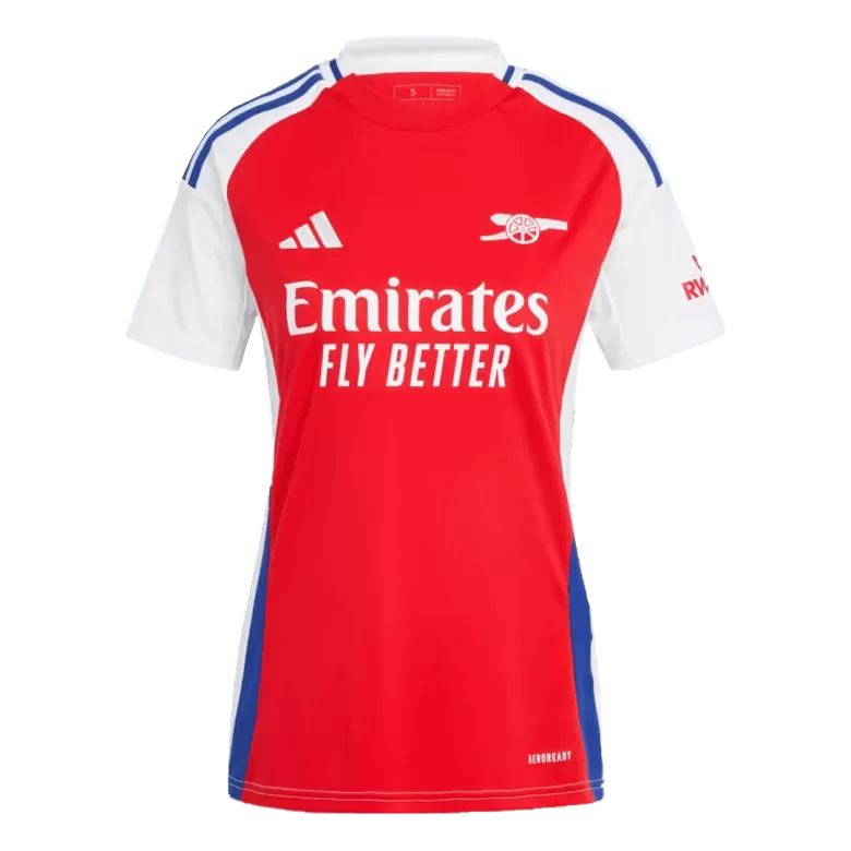 Arsenal Soccer Jersey Home Women's Custom Shirt 2024/25 - bestsoccerstore