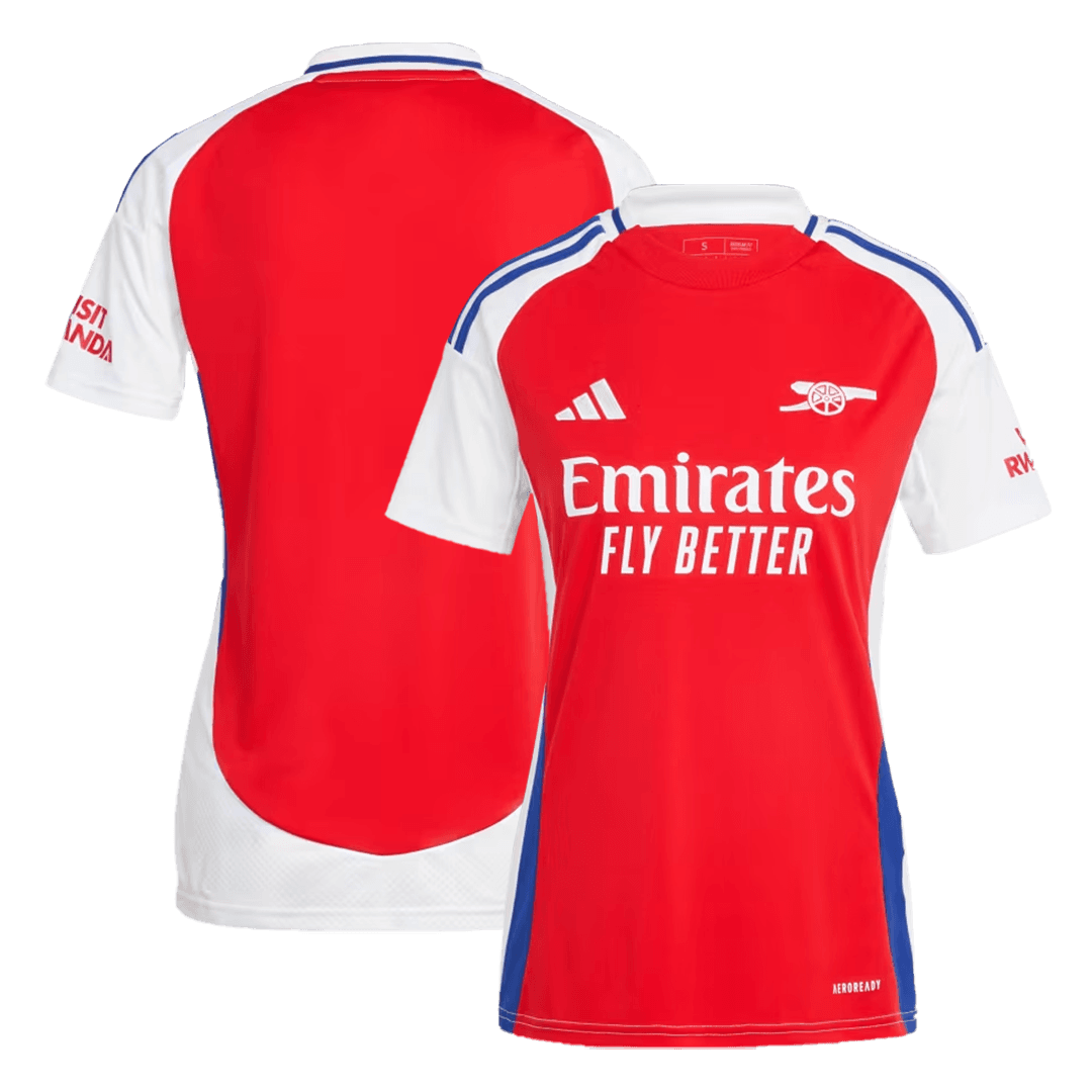 Arsenal Soccer Jersey Home Women's Custom Shirt - bestsoccerstore