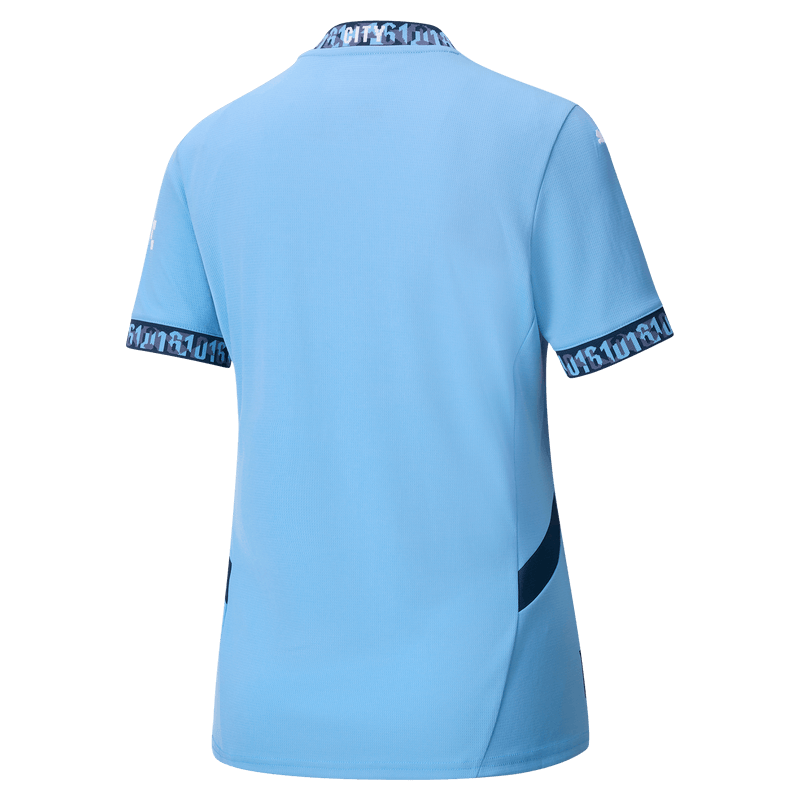 Manchester City Soccer Jersey Home Women's Custom Shirt