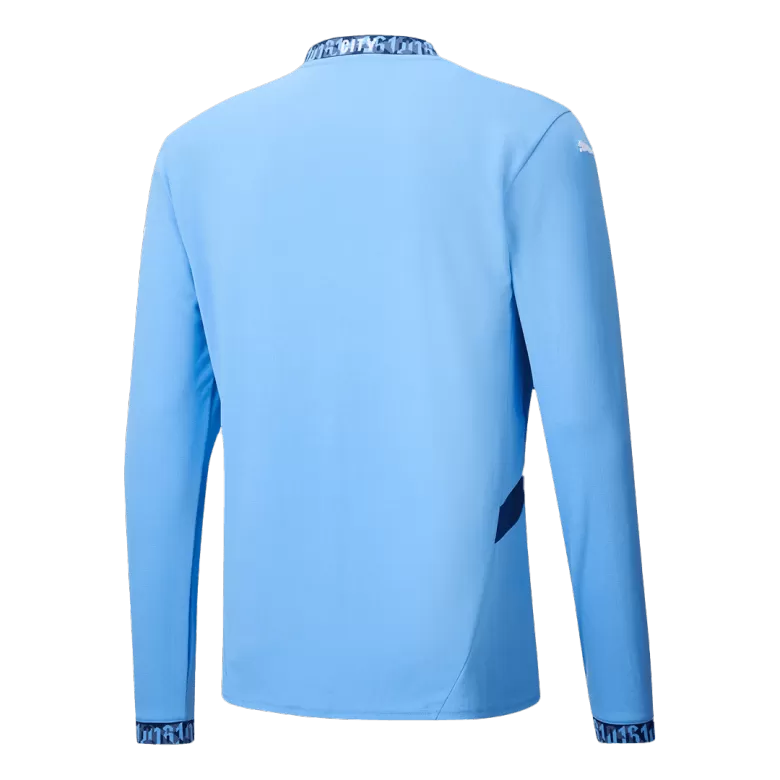 Manchester City Long Sleeve Jersey Home Football Shirt 2024/25 - bestsoccerstore