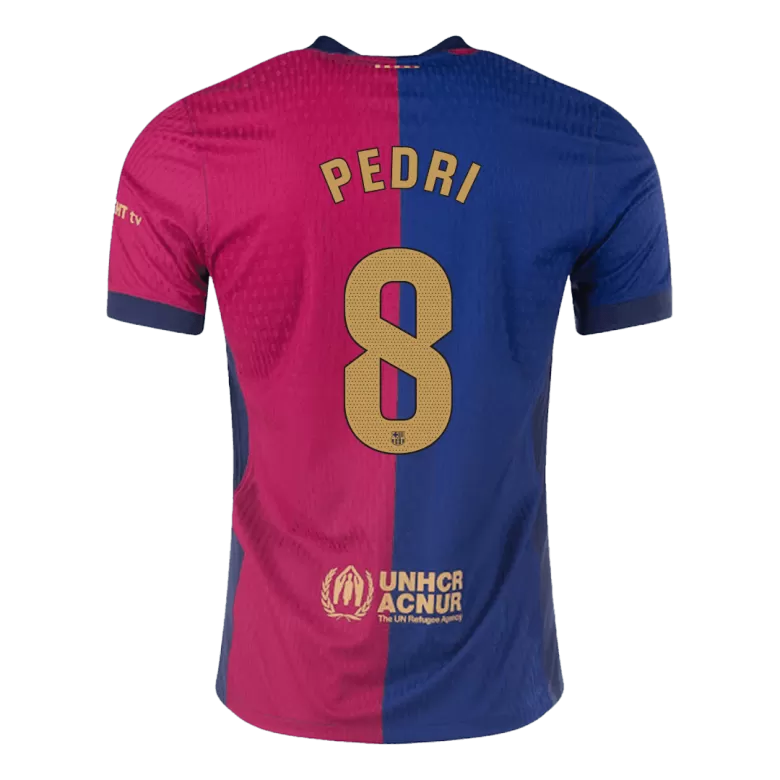 Authentic PEDRI #8 Soccer Jersey Barcelona Home Shirt 2024/25 - bestsoccerstore