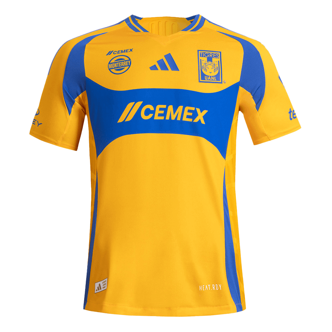 Tigres UANL Home Custom Player Version Soccer Jersey - bestsoccerstore