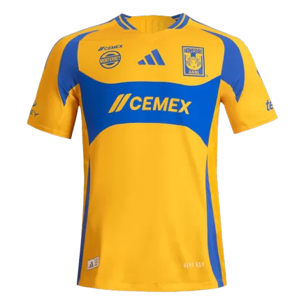 Authentic Soccer Jersey Tigres UANL Home Shirt 2024/25 - bestsoccerstore