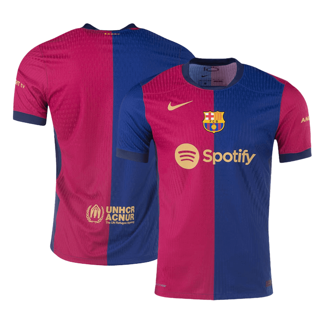 Barcelona Home Custom Player Version Soccer Jersey - bestsoccerstore