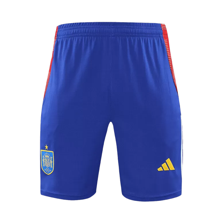 Spain Soccer Shorts Pre-Match 2024 - bestsoccerstore