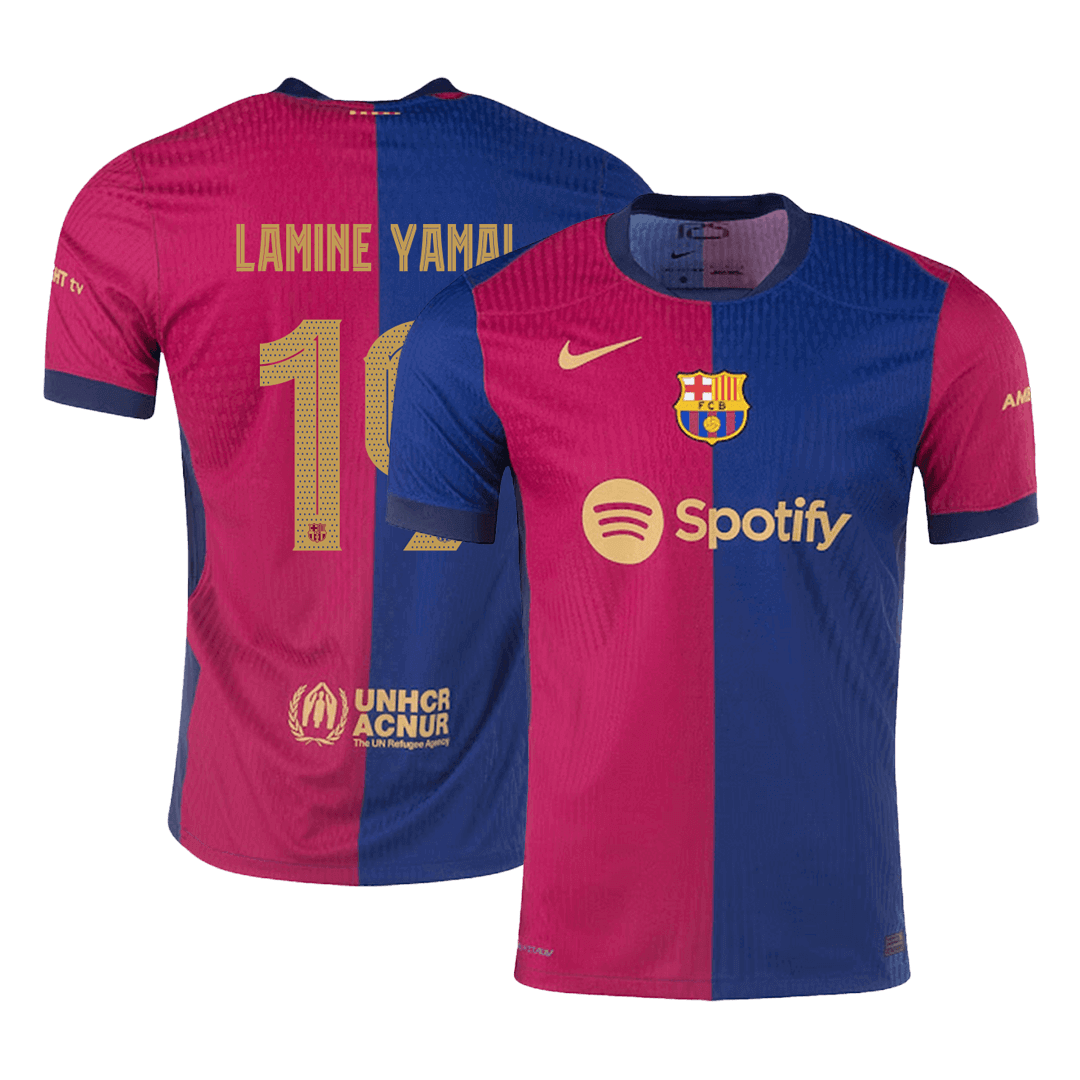 FC Barcelona LAMINE YAMAL 19番シャツ 6f7fdd7b04a186aabe1af5d7a7e4f0
