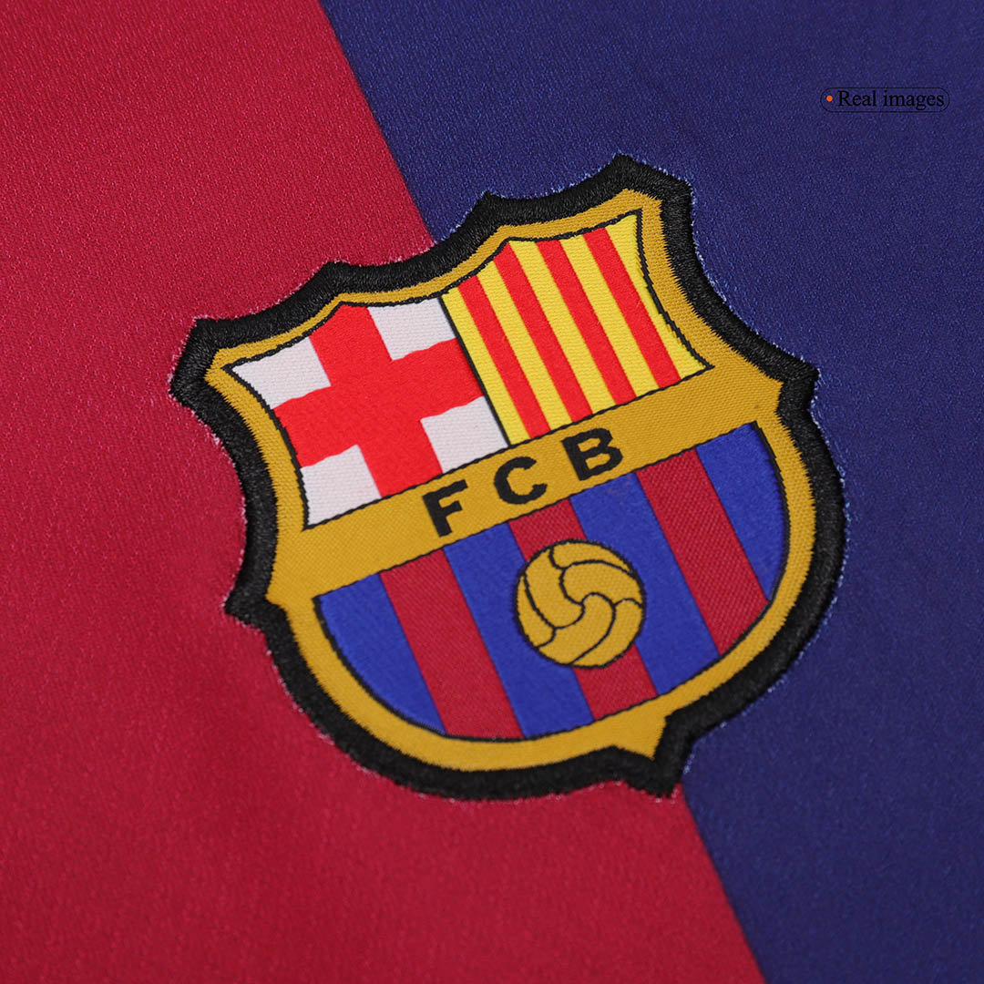 Barcelona Soccer Jersey Home Women's Custom Shirt - bestsoccerstore