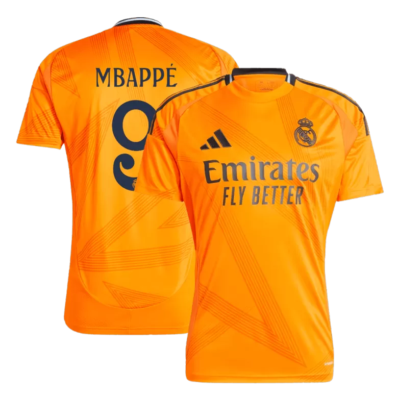 MBAPPÉ #9 Real Madrid Away Soccer Jersey 2024/25 - Plus Size - bestsoccerstore